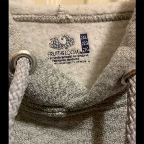 Hooded Sweatshirt-Fleece Pullover(Men’s) - Picture 3 of 3